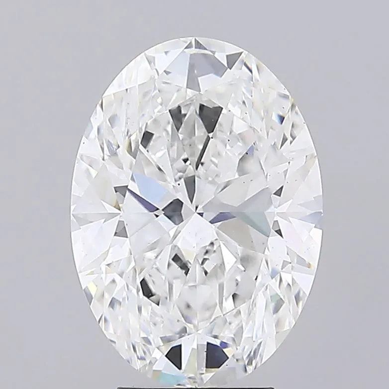 5.08ct Oval Lab Grown Diamond (Colour F, Clarity VS1, IGI)