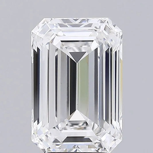 4.02ct Emerald Lab Grown Diamond (Colour E, Clarity VVS2, IGI)