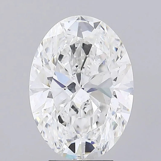 5.08ct Oval Lab Grown Diamond (Colour F, Clarity VS1, IGI)