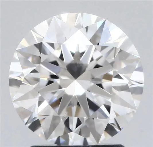 2.04ct Round Natural Diamond (Colour E, Clarity VS2, Cut EX, GIA Certified)