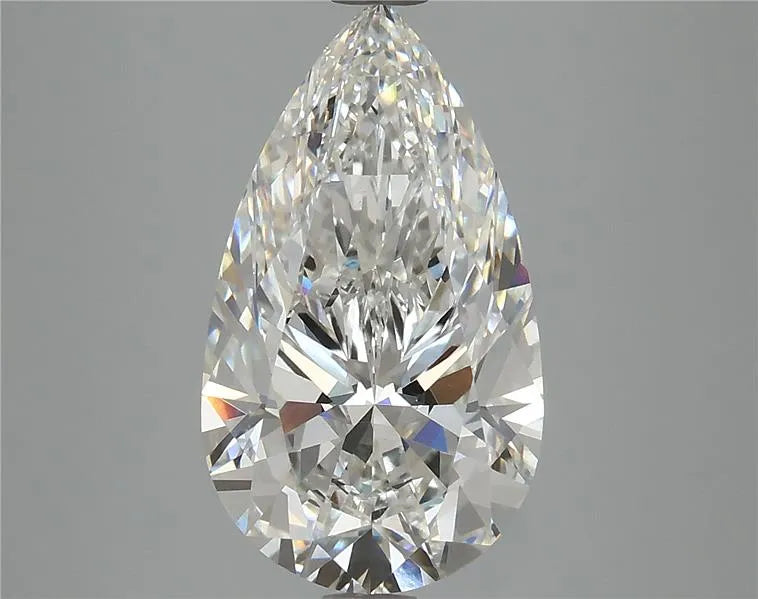 4.34ct Pear Lab Grown Diamond (Colour F, Clarity VVS2, IGI)